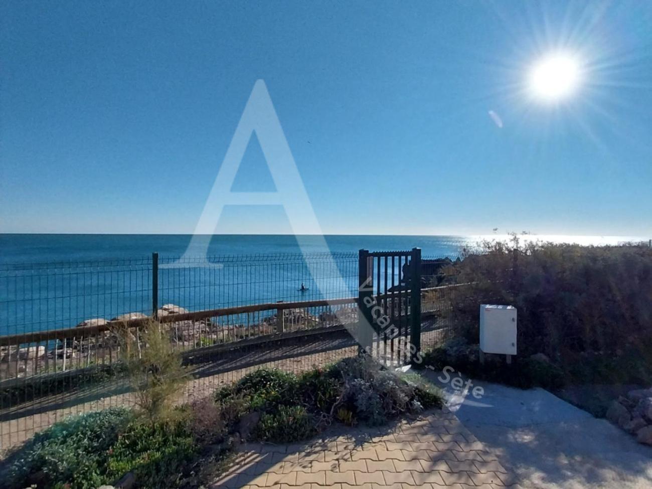 40 M², 1Ere Ligne Mer, Dernier Etage Avec Ascenseur Sète Zewnętrze zdjęcie