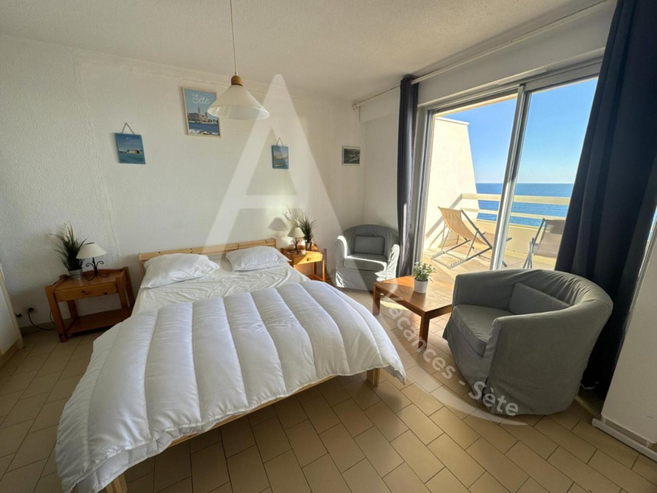 40 M², 1Ere Ligne Mer, Dernier Etage Avec Ascenseur Sète Zewnętrze zdjęcie