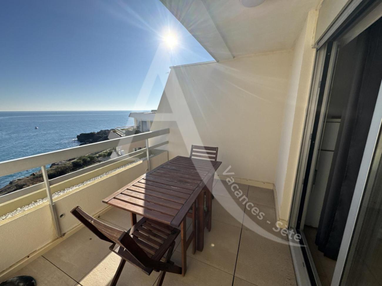 40 M², 1Ere Ligne Mer, Dernier Etage Avec Ascenseur Sète Zewnętrze zdjęcie
