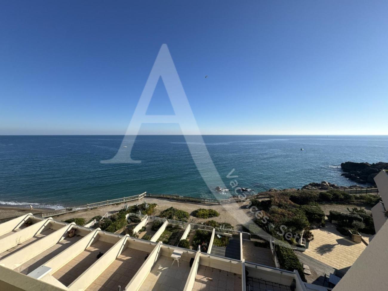 40 M², 1Ere Ligne Mer, Dernier Etage Avec Ascenseur Sète Zewnętrze zdjęcie